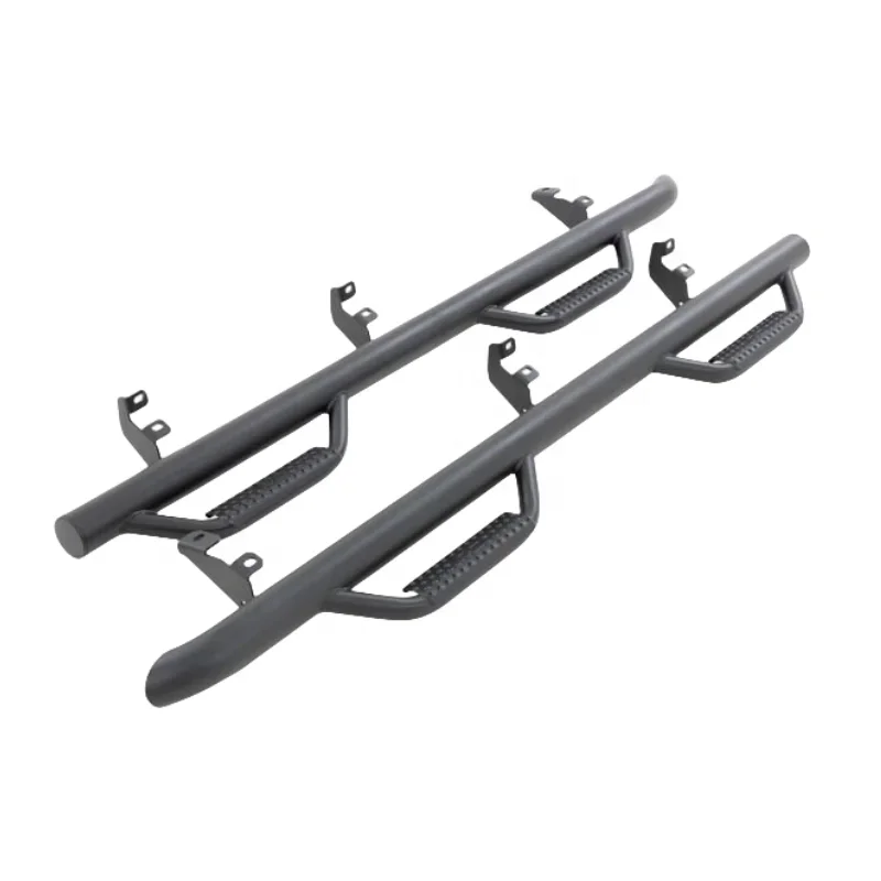 NEWWIND Black Manganese Steel Ner-f Steps Side Running Board Step Type for Ford Bronco 21-23 2/4 Doors Car Accessories