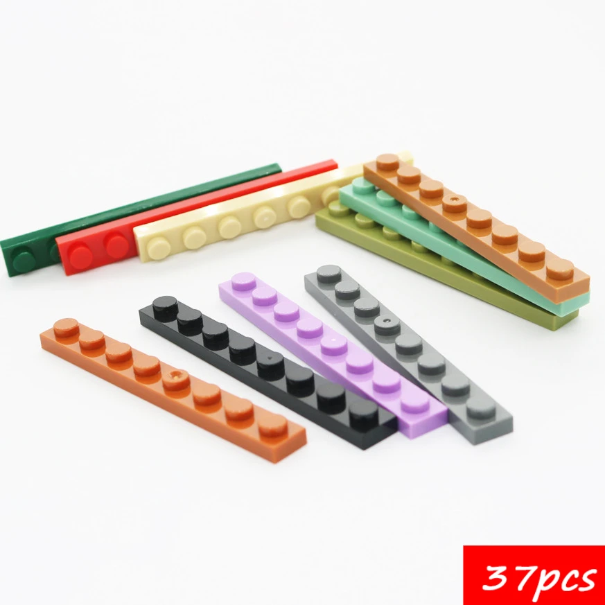 

38PCS Build MOC Assembles Particles 3460 1x8 For Building Blocks Parts DIY Educational Toys For Children Gifts Kids
