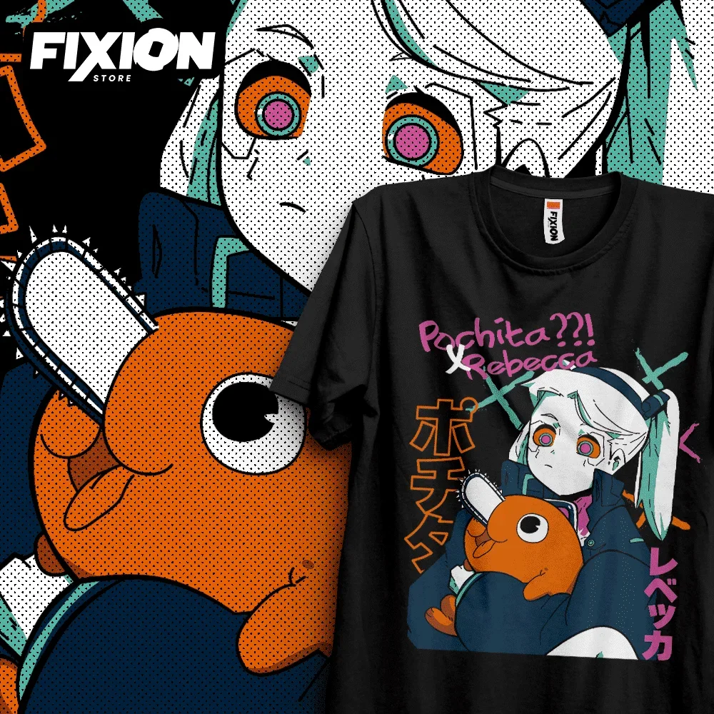 

T-shirt For Anime Pochita X Rebecca – Mayo [N] #3 Mange Tee