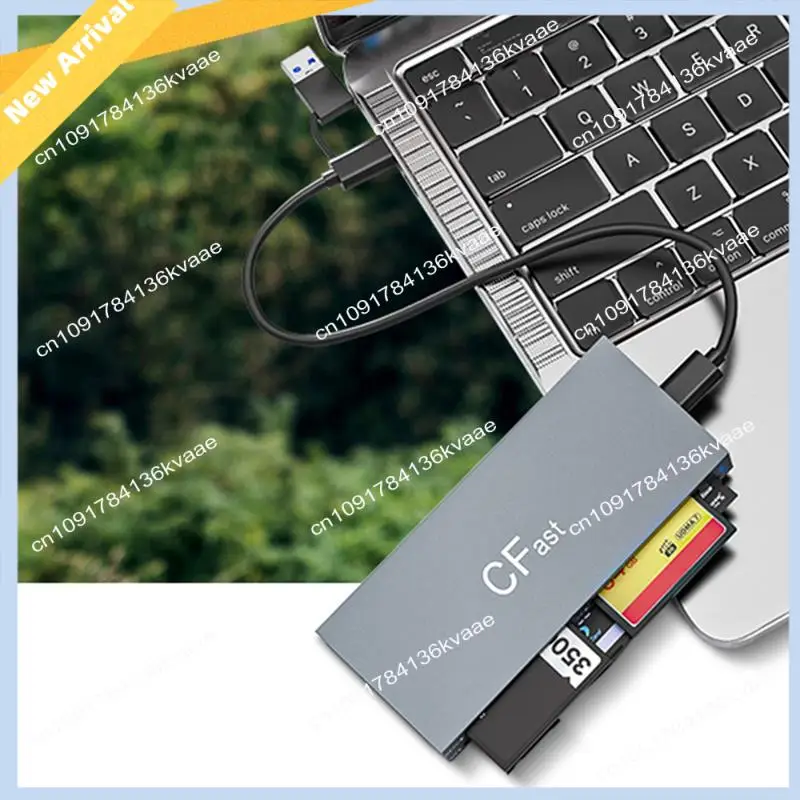 

M01K 6 Cards At The Same Time Read CF/MS/SD/TF/XD/Cfast Camera Card Reader Mobile Phone Tablet Memory Card Reader