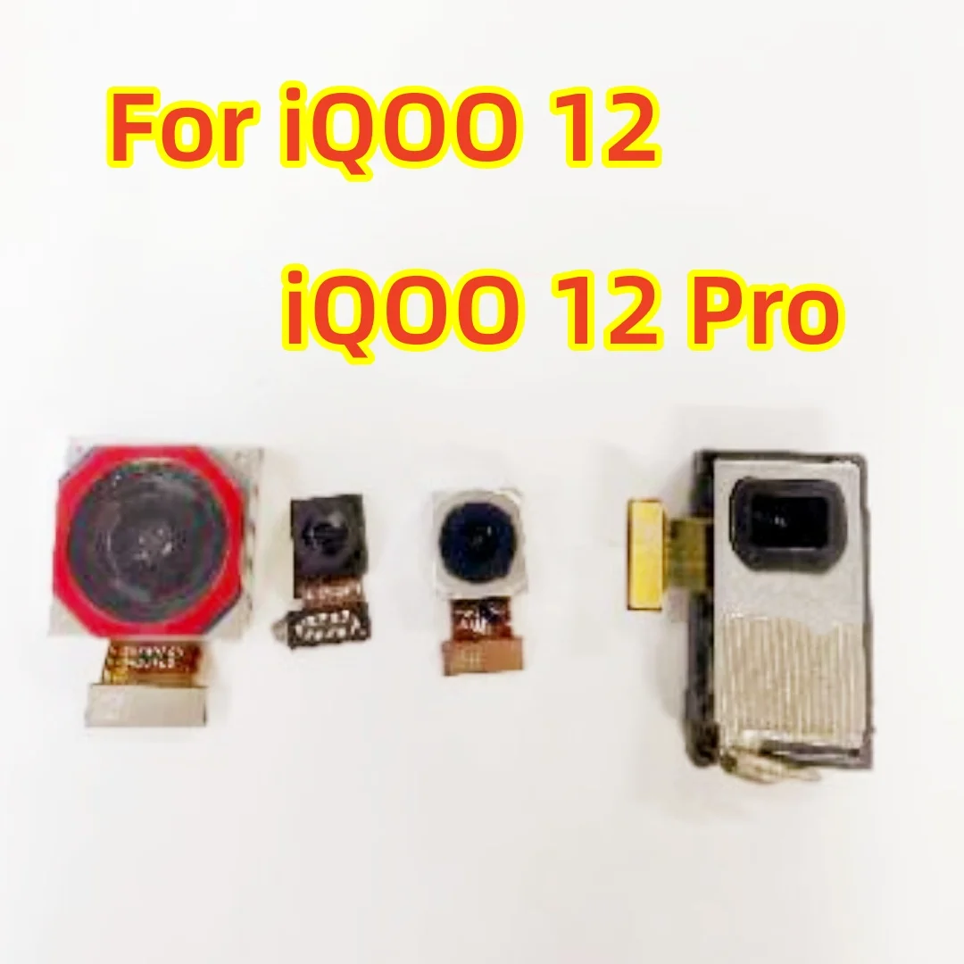 For iQOO 12，iQOO12 Pro 5G Back Ultrawide Main 64MP Telephoto Periscope Phone Module Flex Cable Replacement Front Rear Camera