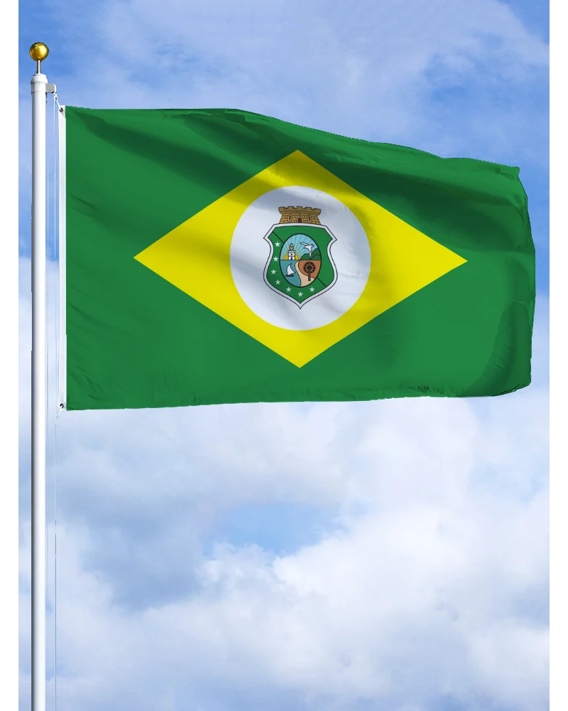60×90 90x150 120×180CM Ceará Ceara Emblema Bandeira Poliéster Impresso Banner Tapeçaria Para Decoração