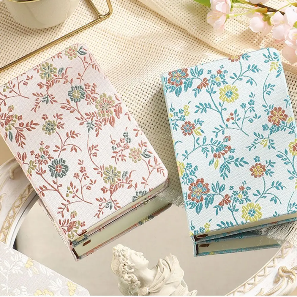 

Journal Book Embossed Notebook Agenda Organizer Diary Book Floral Student Notebook Thickening Weekly Monthly Planner A6 Notebook