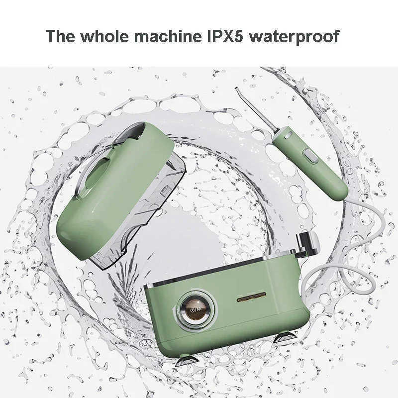 Oral Irrigator Home Professional Electric Water Flosser Jet Scaler 670ml Tank for Dental Whitening Gum Care Cleaner