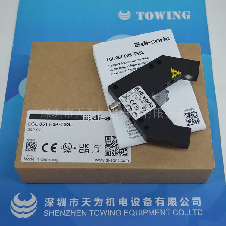 Imported LGL 051 P3K-TSSL Angle Photoelectric Switch Germany Deshuorui Di-soric