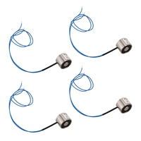 4X Sucked Electric Lifting Magnet Electromagnet 12VDC 2.5Kg 5.5LB 20X15mm
