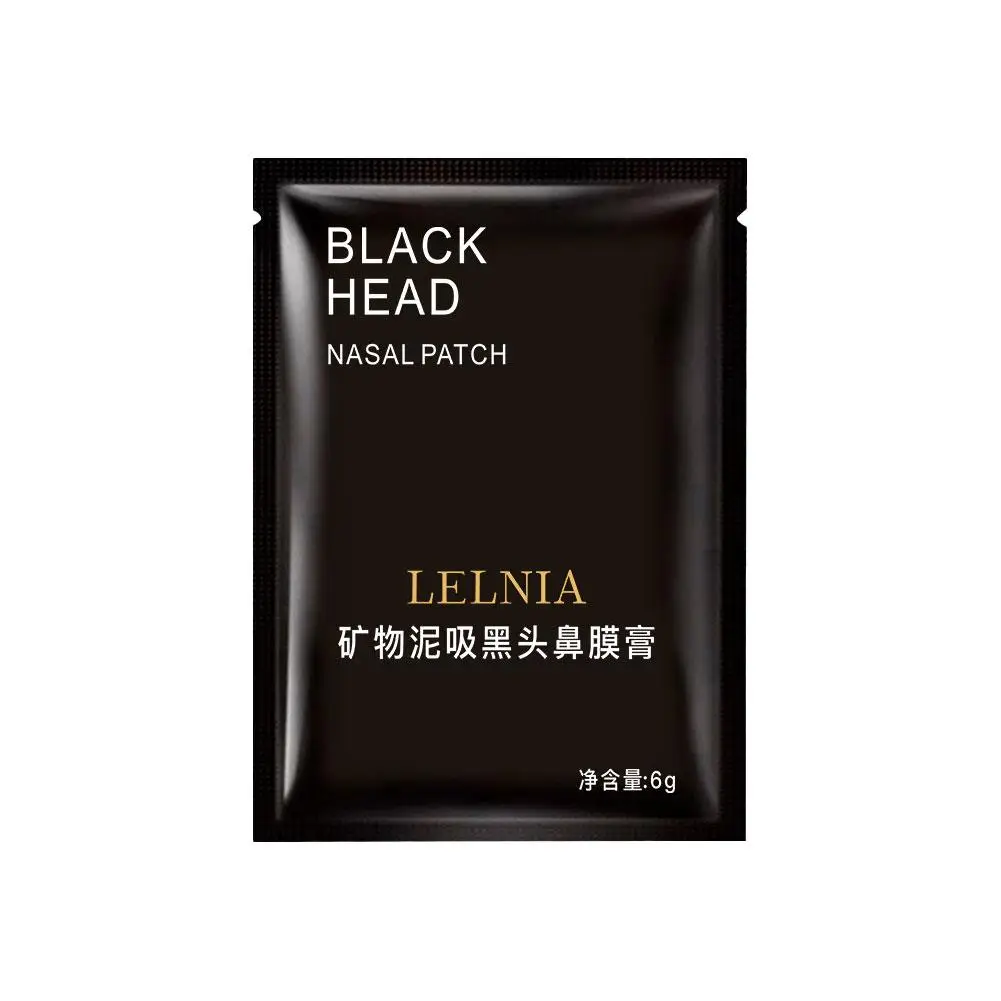 Deep Cleansing Black Mask Bamboo Charcoal Blackhead Remover Shrinking Pore Deep Cleaning Mask Peel Off Nose Mask Skin Care