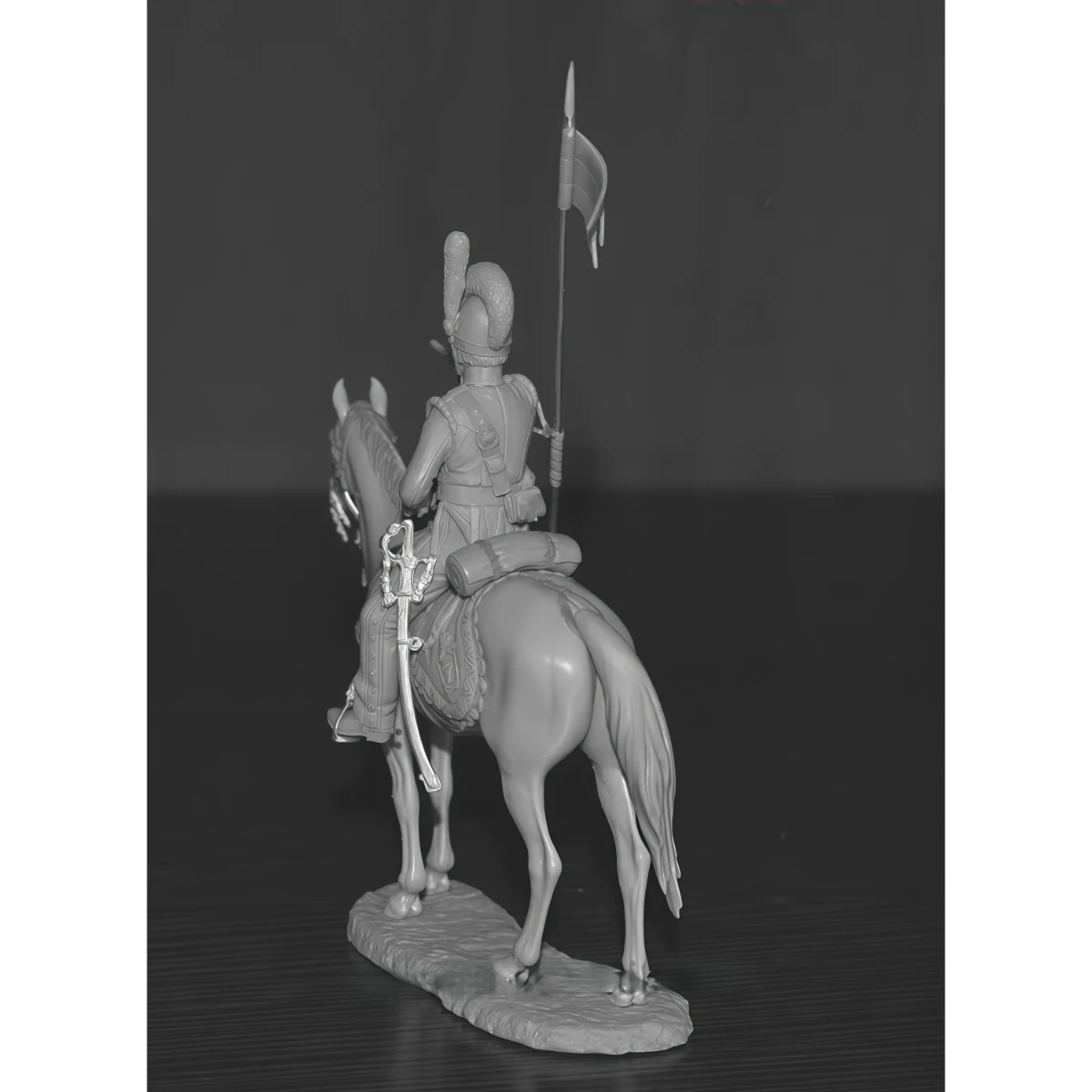 

54mm resin unpainted model kit, military theme, unassembled and unpainted Spanish 7th Cavalry Regiment GK