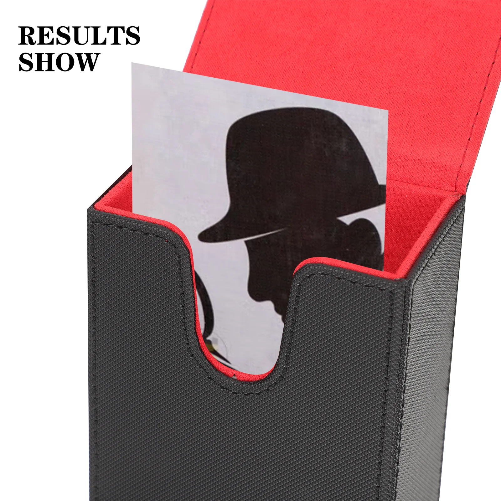 

Tarot Cards Storage Box PU Anti-Rust Secure Fit Design Holds Multiple Decks Perfect for Travel Game Tarot Storage