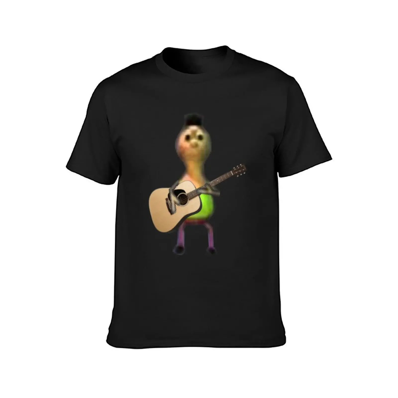 Hamood Habibi playing the guitar shirt T-Shirt vintage blanks aesthetic clothes new edition fitted t shirts for men