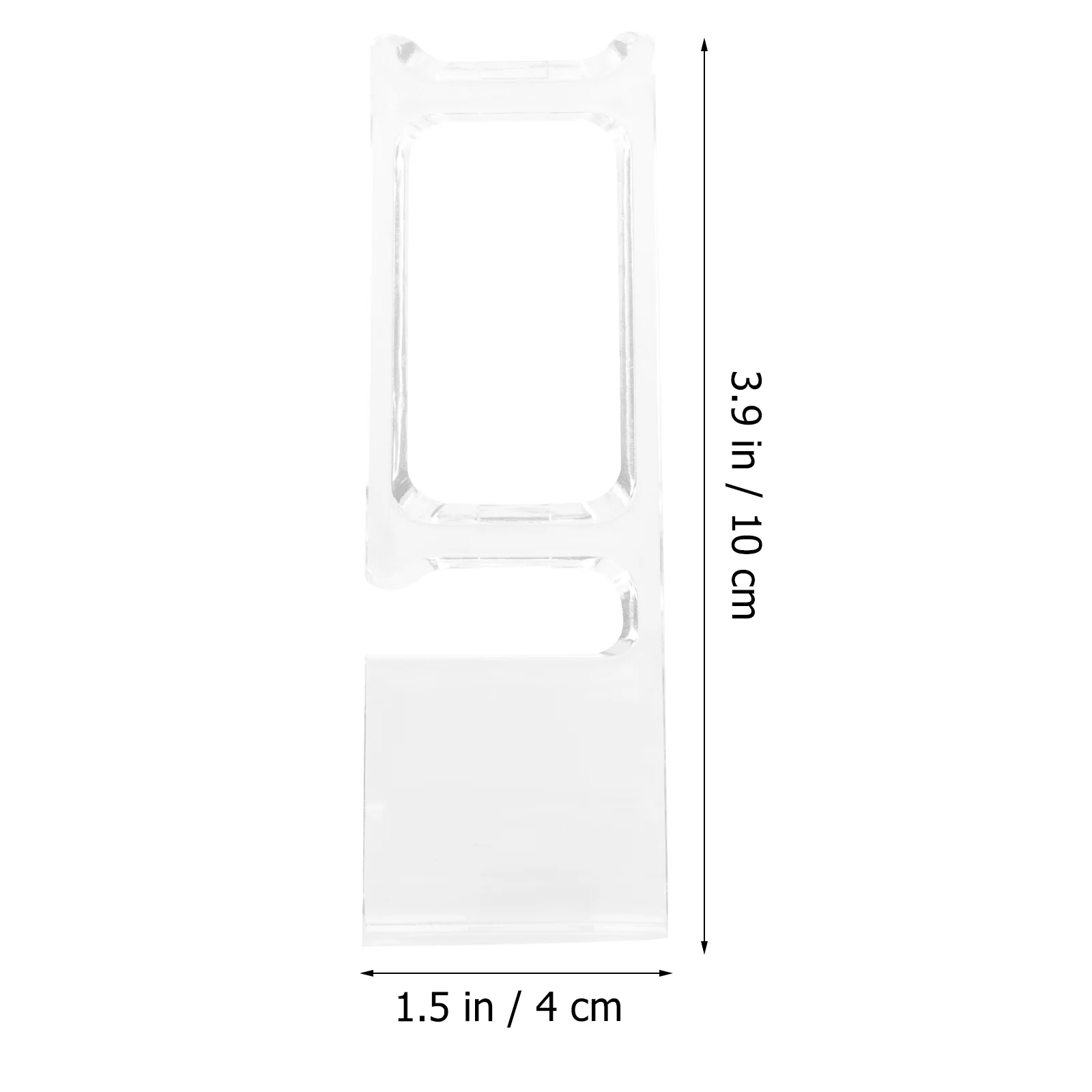 

10pcs Watch Display Stand Thick Plastic Holder For Watch Bracelet Jewelry Storage Rack Showcase Organizer Tabletop Display Use