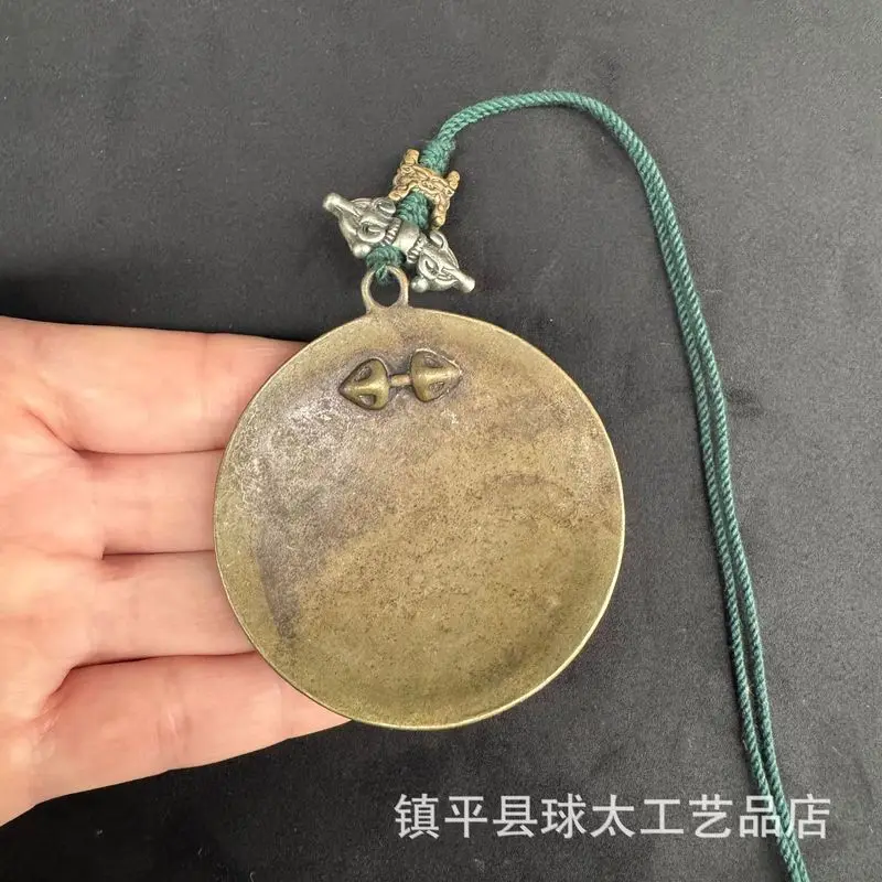 Tibetan-Style - With Twelve Zodiac Signs, Nine-Bagua Card Necklace Pendant, And Large Bird Ornamen