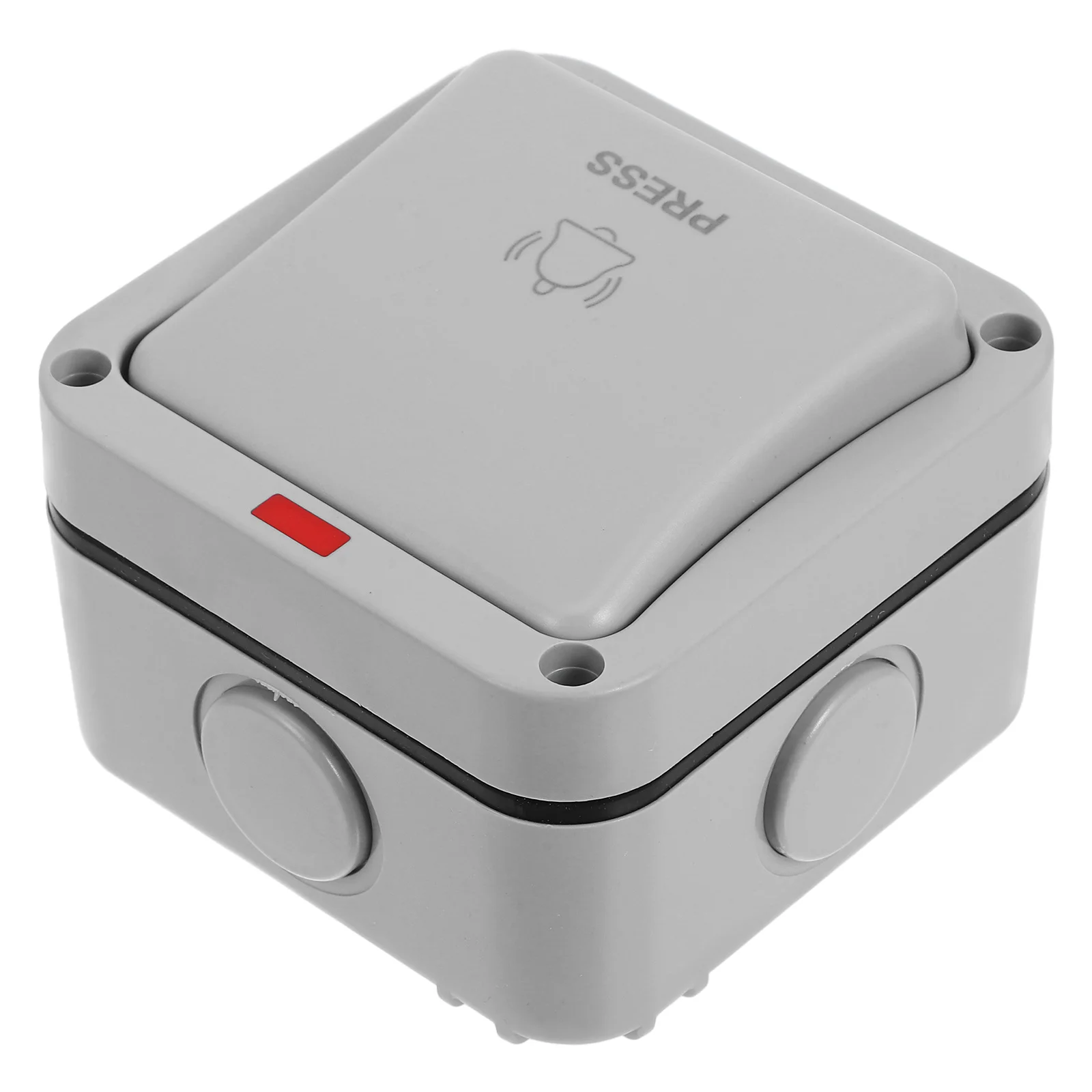 Waterproof Button Switch Outdoor Push Button Start for Garage Door Wall Mounted Gate Opener Release Momentary Contact Control