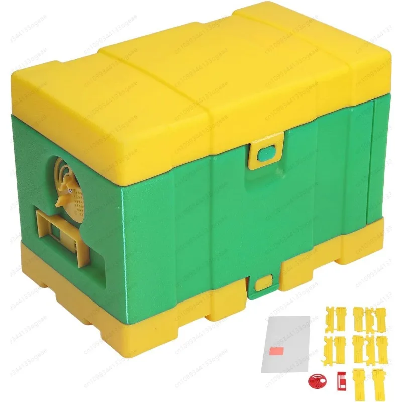 New Condition Food Grade HDPE Plastic Beehive Queen Bee Mini Mating Nuc Box with 4 Frames for Animal Husbandry