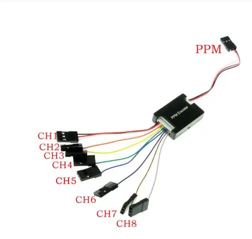 PWM To PPM Encoder Switcher For Pixracer Pixhawk F3 F4 NAZE32 PPZ MK MWC APM 2.6 2.8 Flight Controller RC Models Multicopter