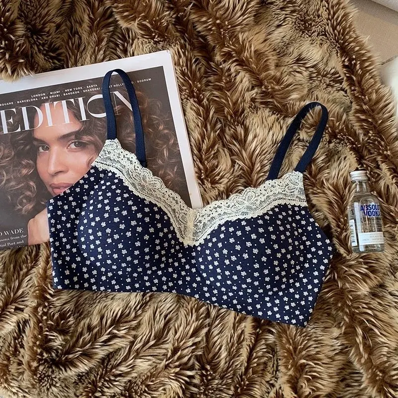 Spitzen-BH Ungepolstert Gr. M-XXL, Desire Romantisch Push Up Büstenhalter für Damen, Lightweight Sexy Support Alltagsträger MOYISU