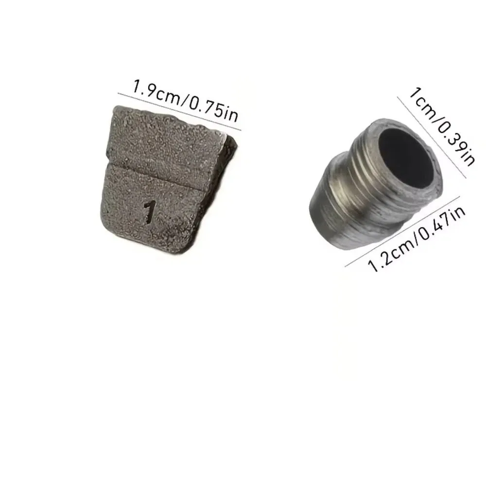 Durable Steel Steel Handle Wedge Solid Steel Material Firm Locking Structure Hardware Fastener Stable Fixing Performance