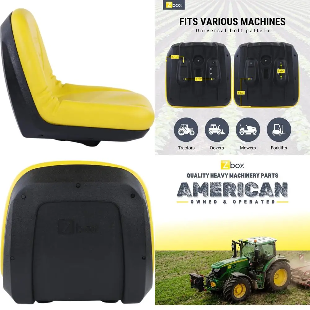 

Роскошное сиденье с высокой спинкой для садовых тракторов-газонокосилок, модель AUC11476, совместимо с L100-L130, 135, 145