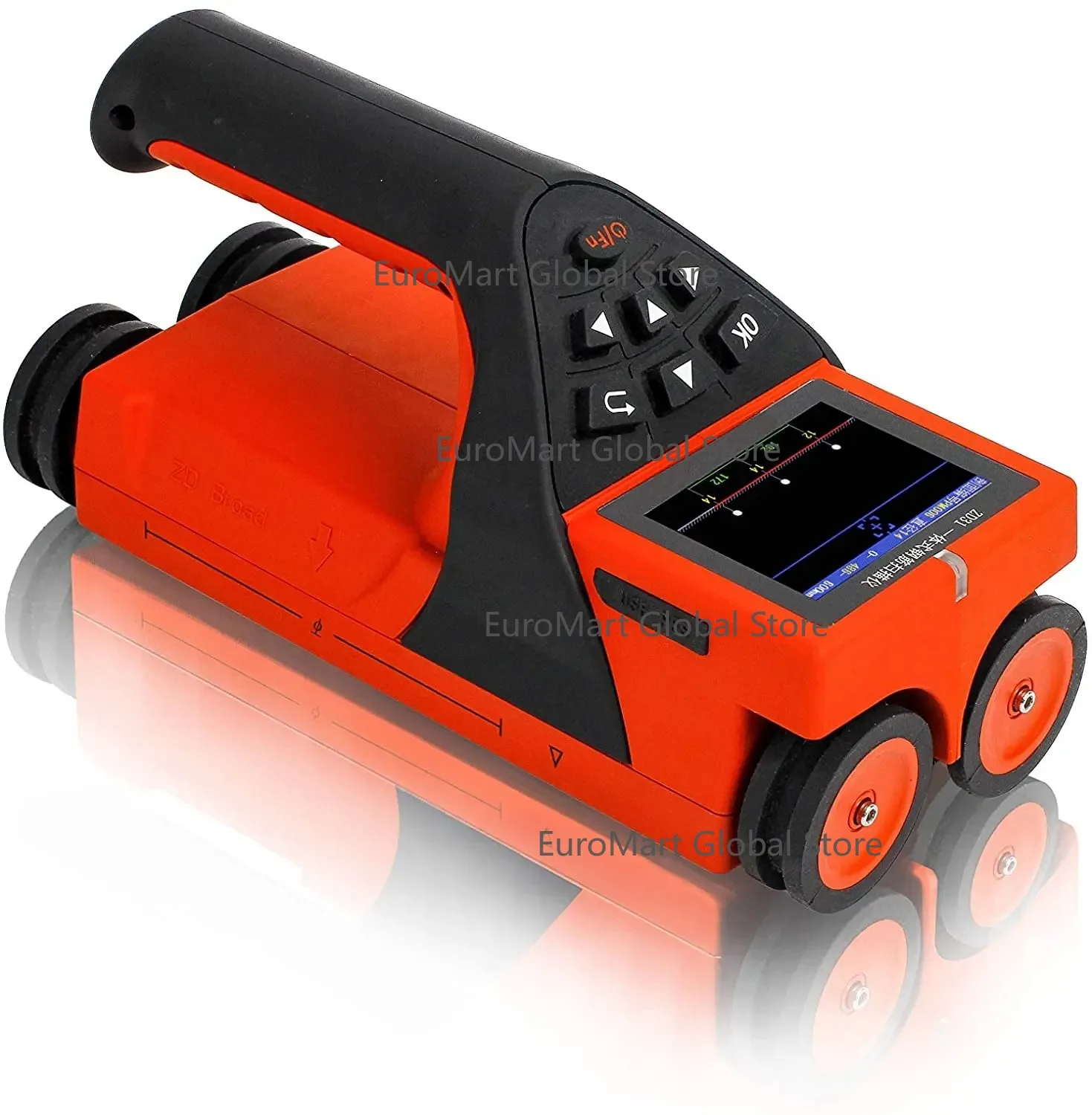 ZD310 Integrated Rebar Detector Protective Layer Thickness Tester ZD-310 for Construction Quality Control