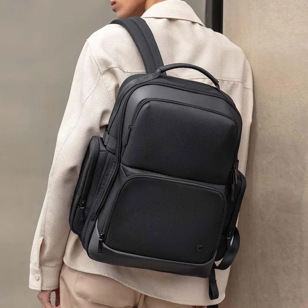 Xiaomi Business Large Capacity Backpack School Bag 29L Outdoor Travel Backpack Waterproof Shoulders Bag With Luggage Strap New view 6