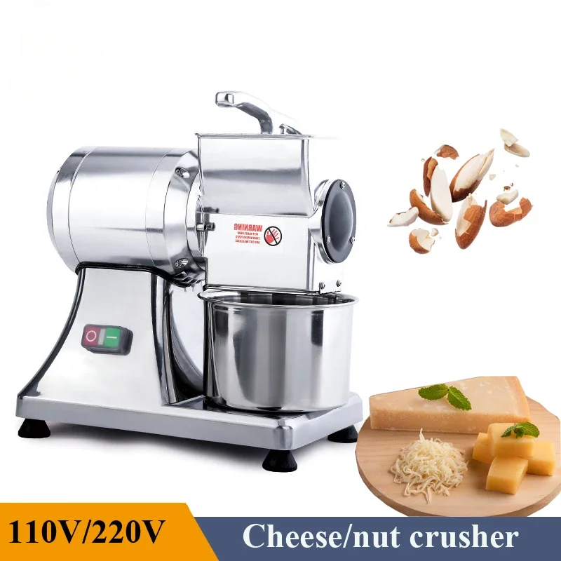 Professional Electric Cheese Grater Baking Tools Nut/Bread/Chocolate Mill Bread Crumbs Crushing Machine