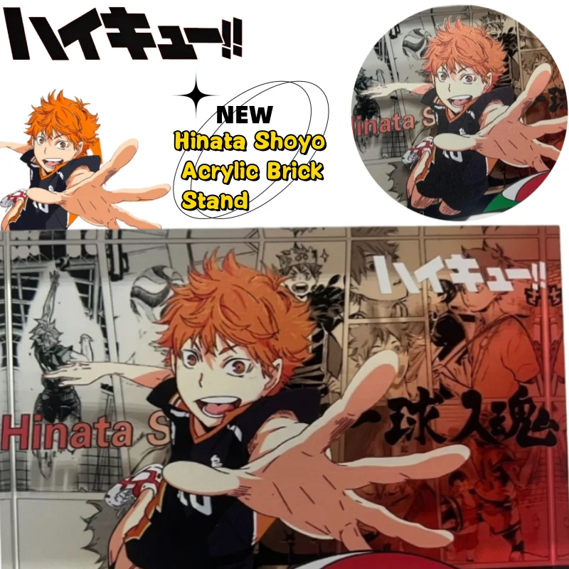 

Хайкю!! Хината Шойо акриловый кирпич креативный дорогой DIY печатный аниме двумерный периферийный настольный стенд орнамент подарок
