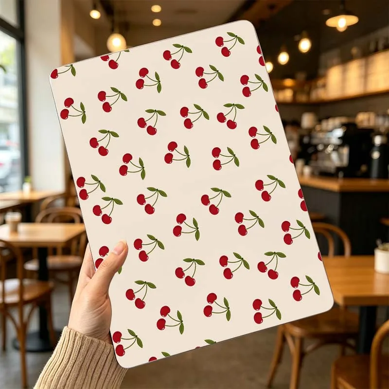 Cute Minimalist Cherry For Apple MacBook Air Pro 13.3 14.2 15.3 11.6 12 16 13 inch Laptop Protective Case Hard Shell Cover