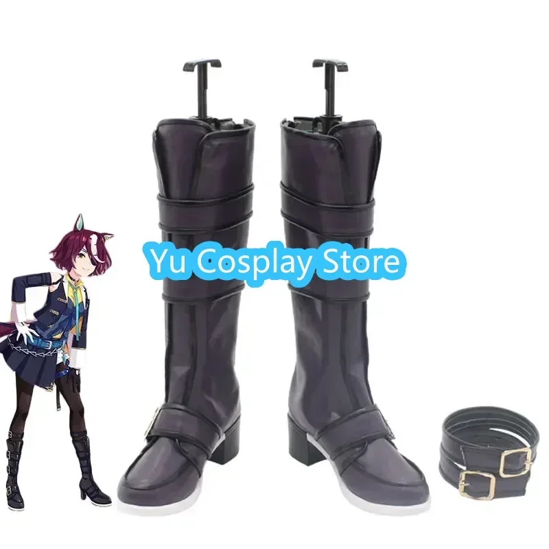 Tanino Gimlet Cosplay Shoes Game Umamusume Pretty Derby Cosplay Boots Halloween Carnival Prop Custom Made