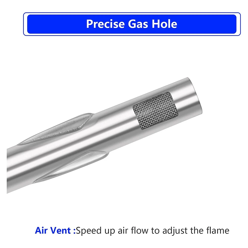 

Stainless Steel Replacement Grill Burner Tube 60040 Compatible with Q100 Q120 Q1000 Q1200 386002 516002 516001 50060001