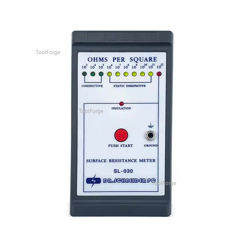 ESD Surface Resistance Resistivity Electrostatic Static Electricity Tester Meter SL-030