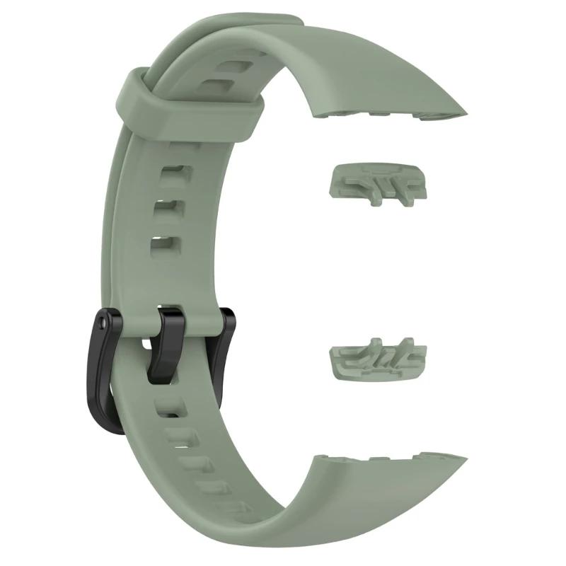 Correa repuesto ajustable silicona antiarañazos para reloj Band 6, pulsera resistente agua, envío directo