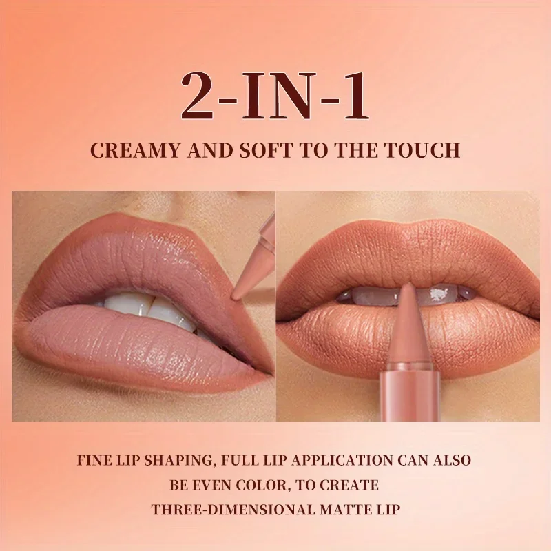 1 szt. Velvet Mist Lipstick Długotrwała, ultra-matowa, nawilżająca koloryzacja ust z efektem rozmycia i rozmycia dla nowoczesnego wyglądu