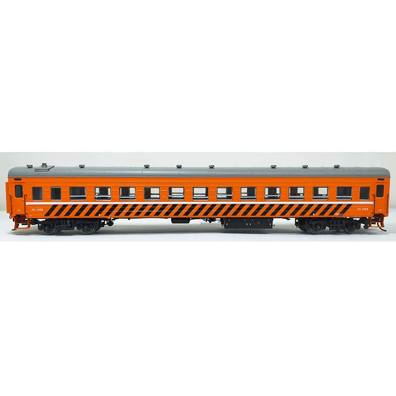 Assento duro ferroviário carro modelo de brinquedo, MTC Train Model Carriage, HO 1/87 YZ22, salvamento carro padrão, 202 Quadro Roda, 010