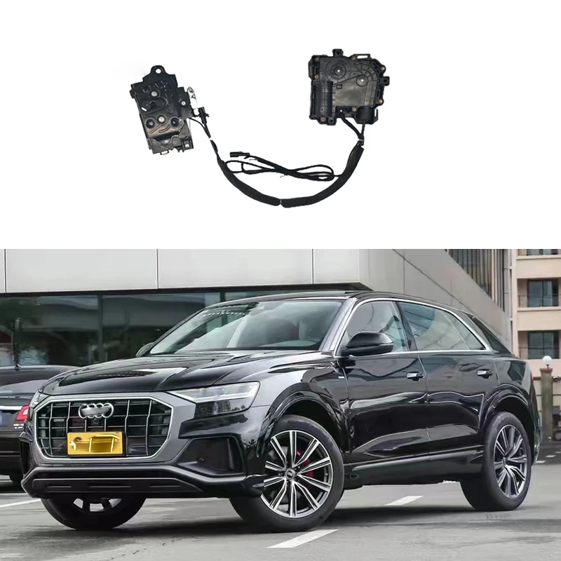 Smart Auto Electric Suction Door Lock for Audi Q8 2019- 2022  2023 Automatic Soft Close Door Super Silence Car Vehicle Door