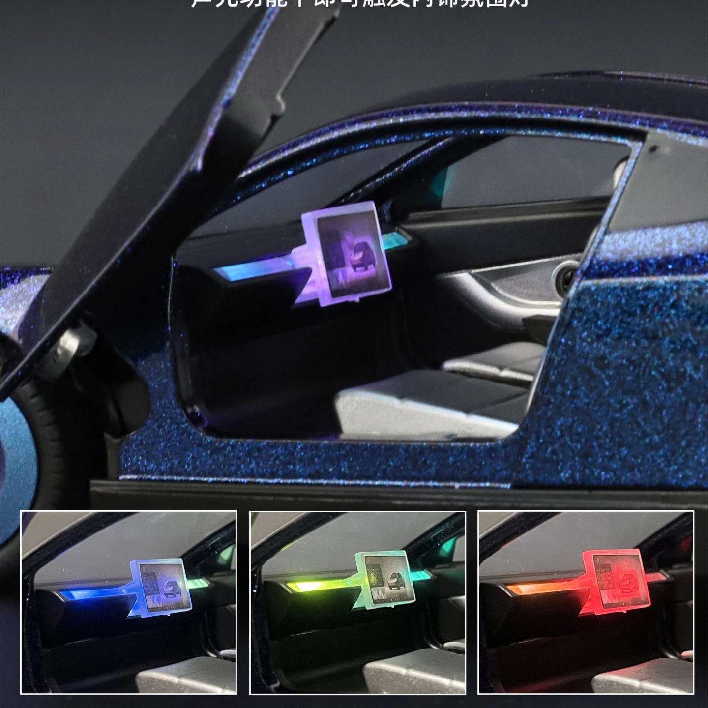 1:24 Cybercab Robotaxi 무인 택시 합금 금속 다이캐스트 모델 자동차 Miniauto 마이크로 차량 사운드 및 라이트 풀백 생일