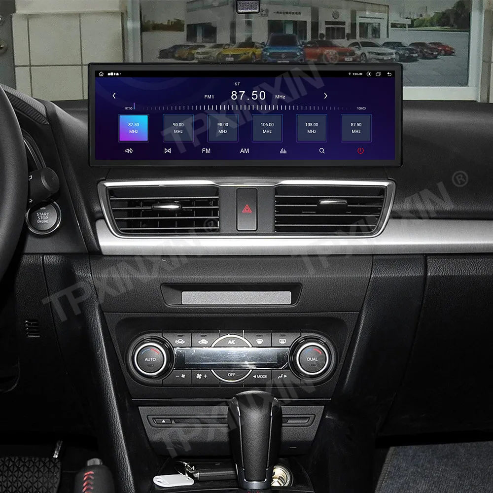 Car Accessories Radio For Mazda 3 Axela 2014-2019 Android Auto GPS Navigation Multimedia Stereo Receiver Head Unit Offline Maps