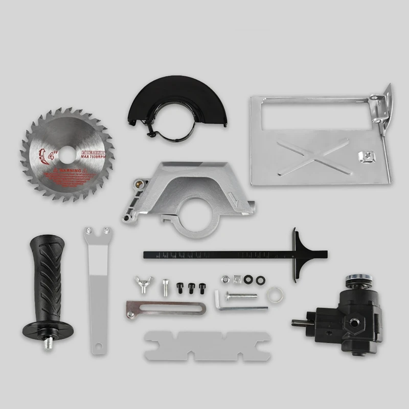 Imagem -06 - Portátil Mini Conversor de Broca Elétrica Máquina de Corte com 100 mm Saw Blade Adaptador de Ferramentas Elétricas em Conversor Elétrico de Serra Circular