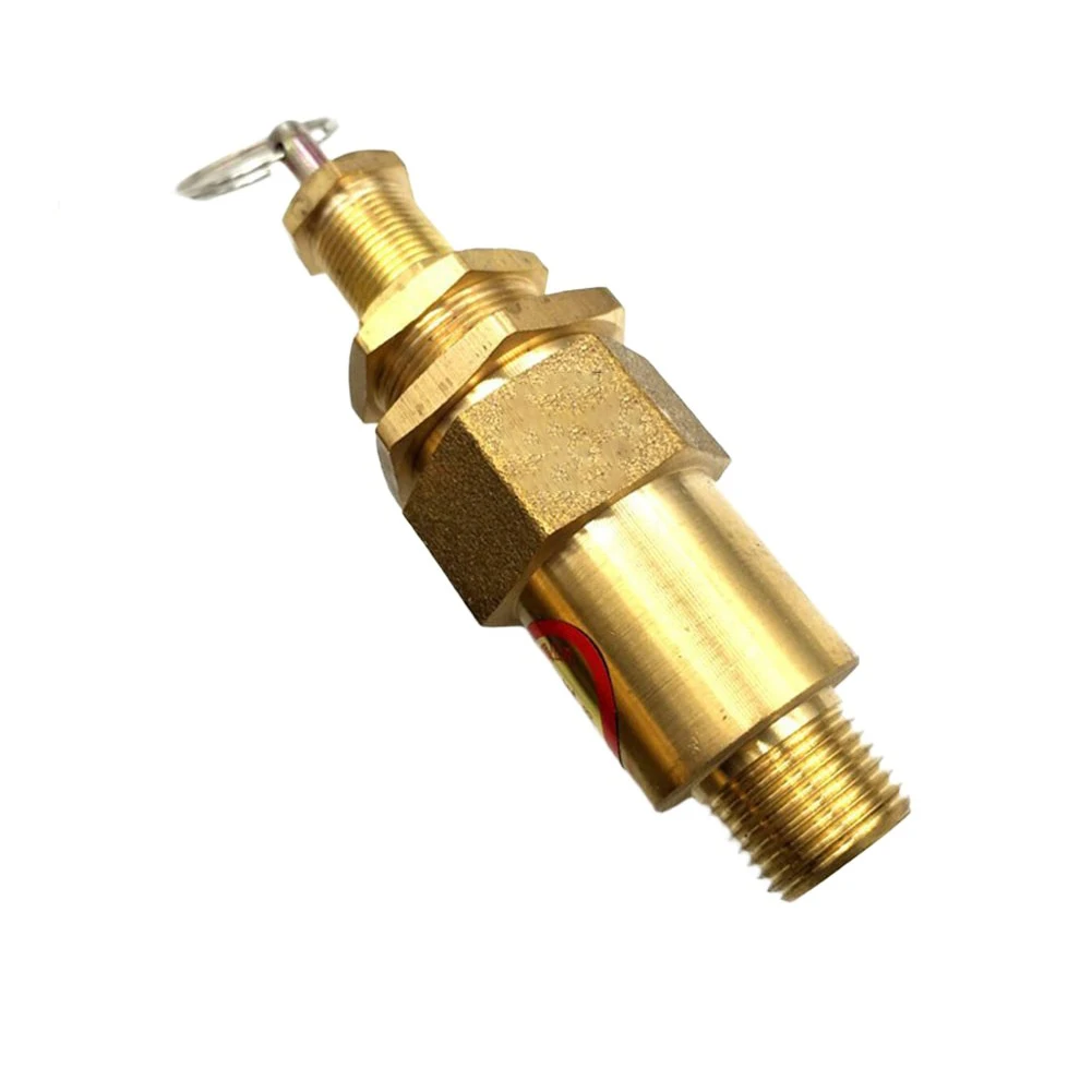 Adjustable Pressure Control Valve 1 2inch 20mm Air Compressor Valve Copper Material High Performance Optimal Pressure