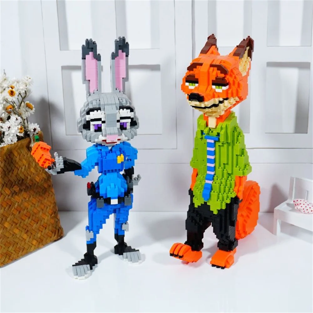 Deluxe Game Building Blocks, Toys, Models, cartoon Science Educational Toys, Halloween Christmas Anime