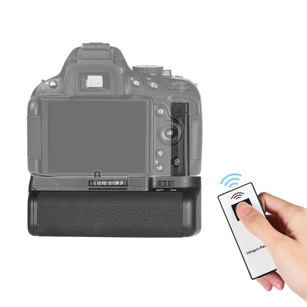 Mcoplus BG-D5200แบตเตอรี่แนวตั้ง Grip สำหรับ Nikon D5200 D5100 SLR Digital กล้อง