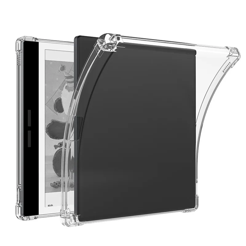For Bigme B751 Transparent Case 7 inch Bigme B751C Anti-drop Airbag Silicone TPU Cover With Pen Slot Funda Bigme B751CS 7