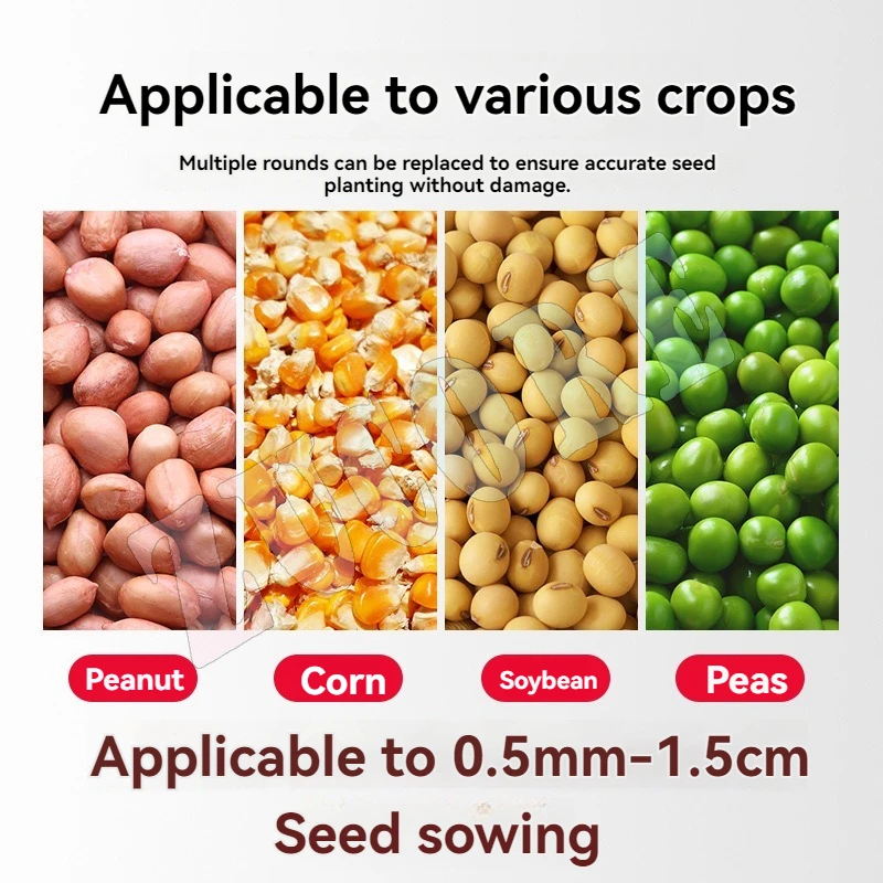 Multifunktionale Mais Bohnen Erdnuss Gemüse Samen Aussaat Maschine Landwirtschaftliche Landwirtschaft Hand Werkzeuge Samen Bohrer
