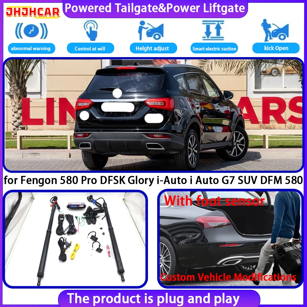 for Fengon 580 Pro DFSK Glory i-Auto i Auto G7 SUV DFM 580 OEM Smart Electric Powered Tailgate Power Liftgate Tailgate System