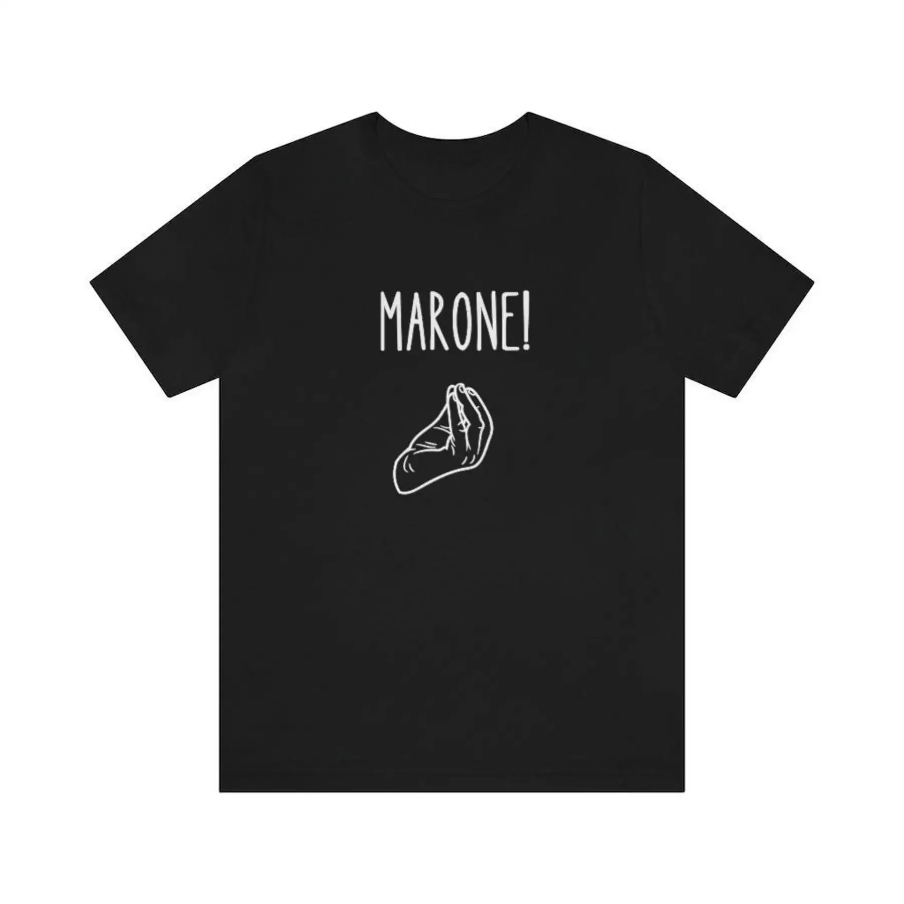 Italian GIfts Marone Saying Culture Jersey T Shirt