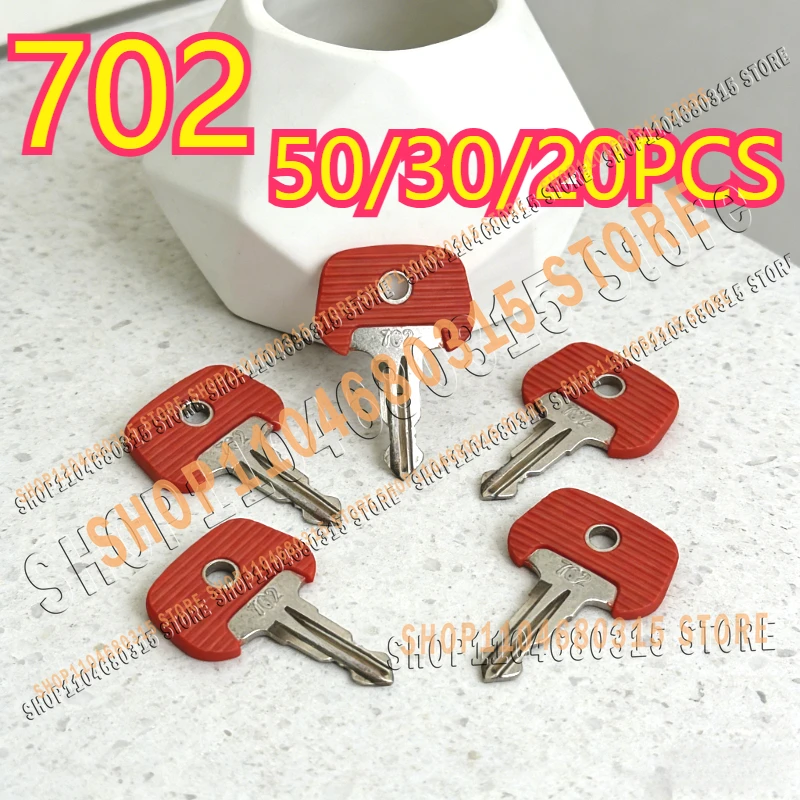 

50/30/20PCS Red Ignition Keys 702 26906870 Power Start Key