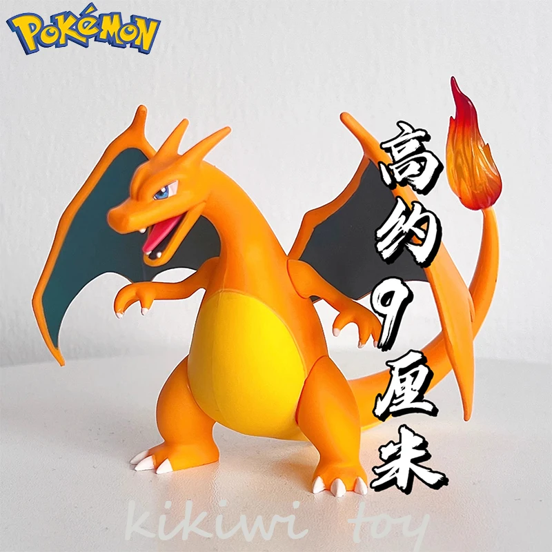 9cm Pokemon Anime Figure Gk Charizard Action Figures Cute Figurine Pvc Statue Model Doll Collection Decora Toys Gifts For Kids