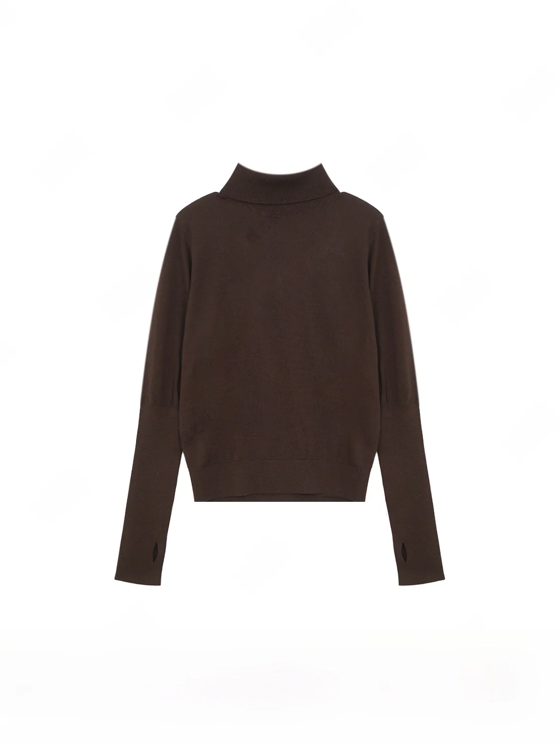 

Шерстяной свитер Yangzi для женщин, с высоким воротником, длинный рукав, однотонный, базовый, в стиле Old Street, 100% шерсть, трикотаж