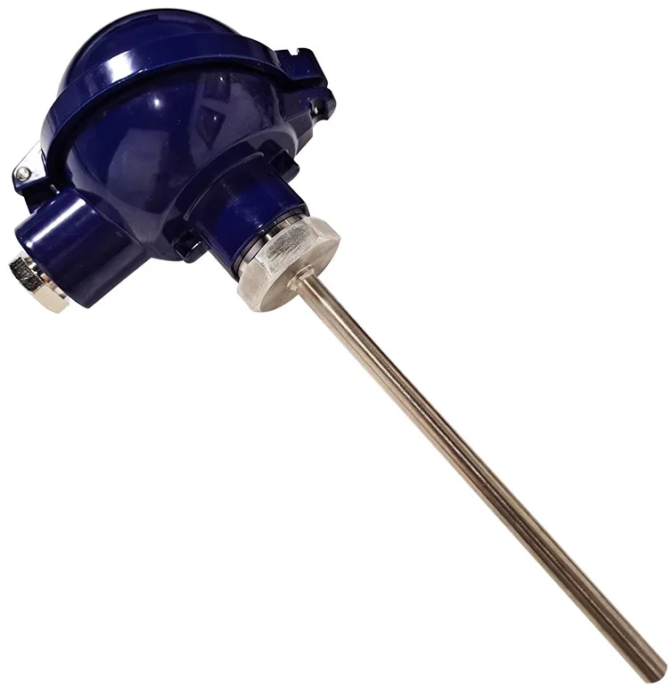 Thermal resistance thermometer TR10-H 0-150 degrees 4-20MA polished rod 300mm pipe diameter 8mm