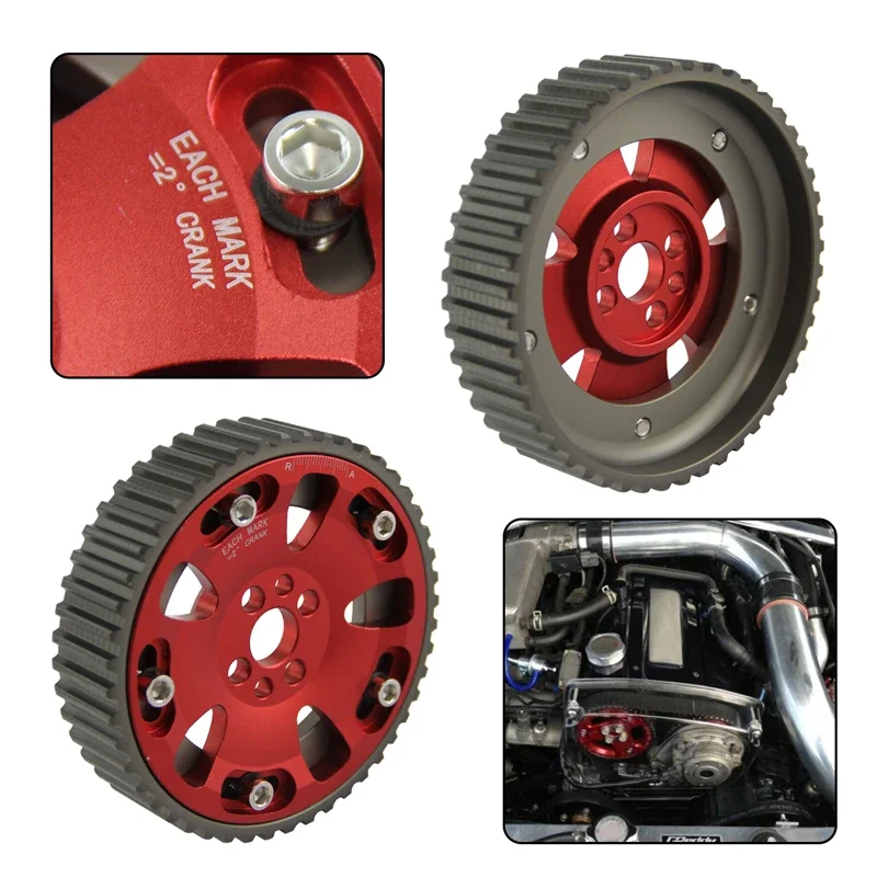 

Cam Gear Pulleys 2PCS for RB25DET Nissan GT-R R32 RB20DET 1989-1994 R33 1993-1998 R34 RB26DET 1998-2002