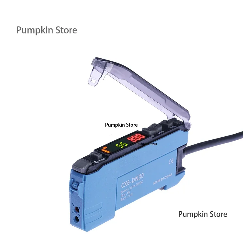 Fiber Optic Sensor Standard Type Counting Area Color Coded Point Control Cx6-Dn30/dp30 Fiber Optic Amplifier